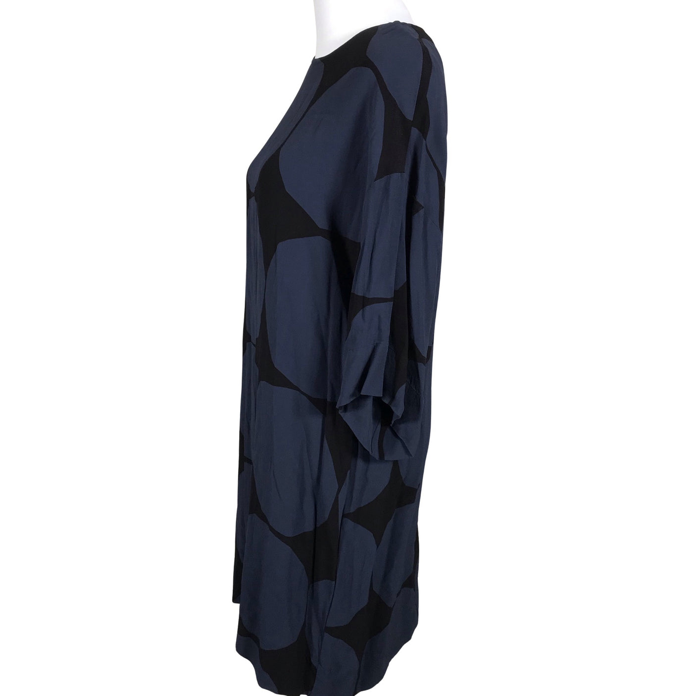 Unisex Marimekko - Schiffon dress, size 38 - Blue (2)