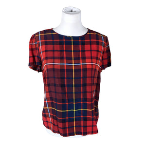 Unisex Tommy Hilfiger - Short-sleeved blouse, size 36 - Red (1)