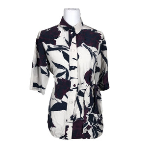Unisex Samsoe&Samsoe - Short-sleeved blouse, size 38 - Beige (2)
