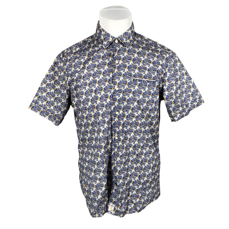 Unisex Pierre Cardin - Collared shirt, size L - Blue ()