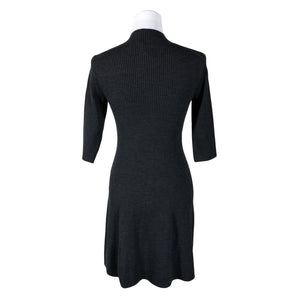 Unisex Maje - Knit dress, size 40 - Gray (2)