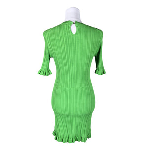 Unisex Maje - Knit dress, size 38 - Green (2)