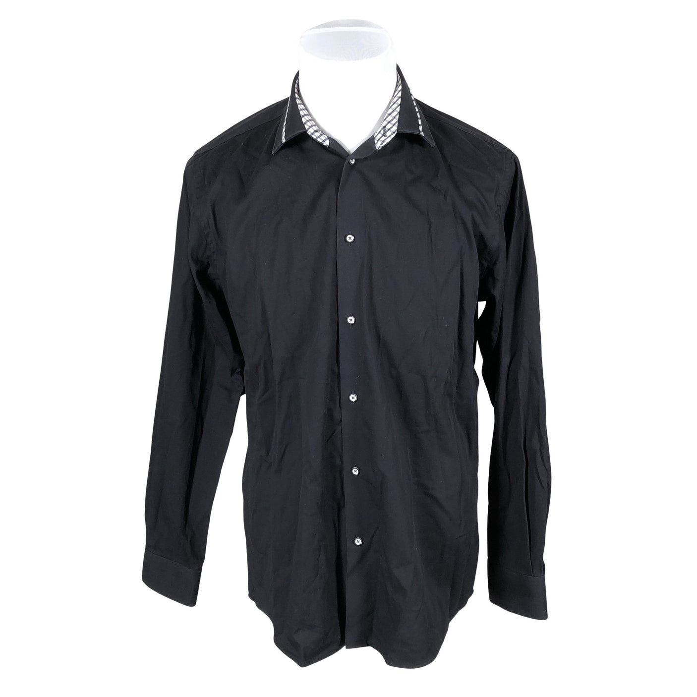 Unisex Petrifun - Collared shirt, size L - Black (1)