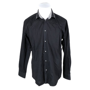 Unisex Petrifun - Collared shirt, size L - Black (1)