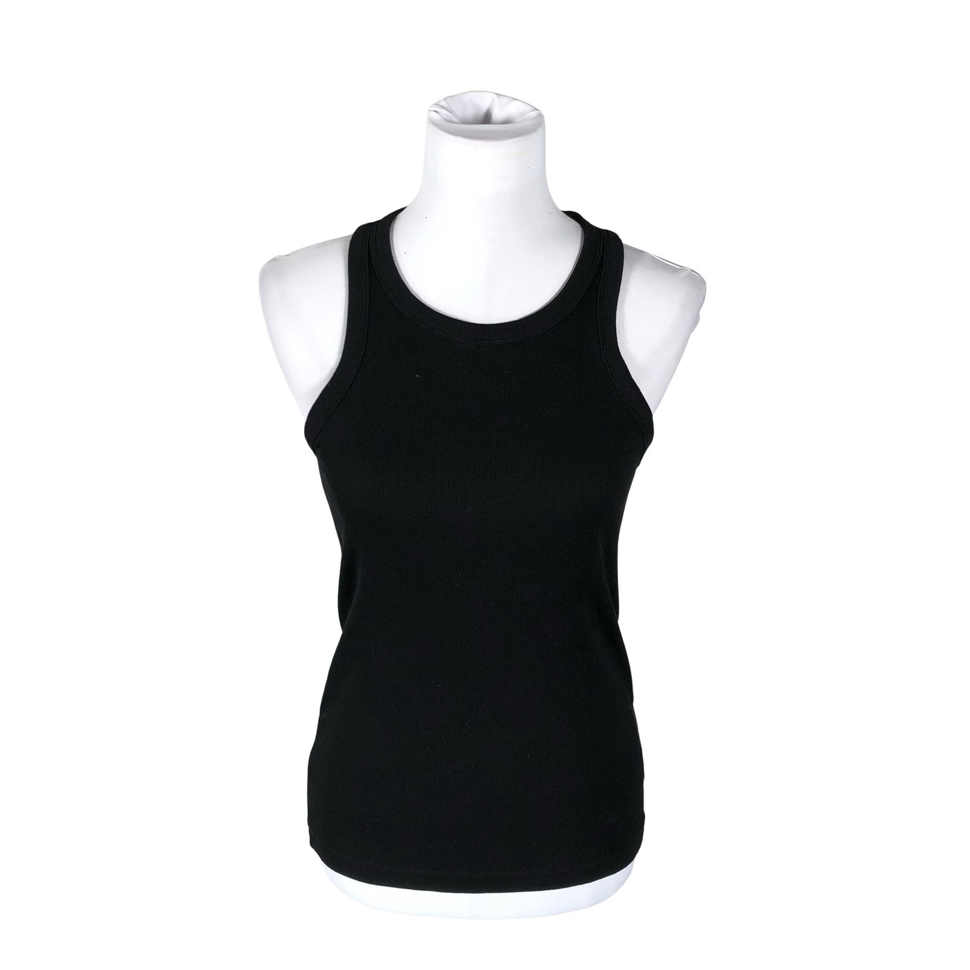 Unisex Arket - Tricot tank top, size 38 - Black (1)