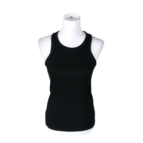 Unisex Arket - Tricot tank top, size 38 - Black ()