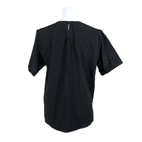 Unisex R-collection - Short-sleeved blouse, size 40 - Black (2)