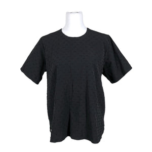 Unisex R-collection - Short-sleeved blouse, size 40 - Black (1)