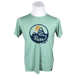 Unisex Patagonia - Sports shirt, short sleeve, size L - Green (1)