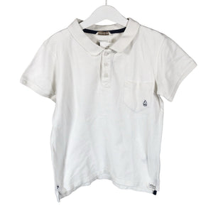 Unisex Ebbe - Polo shirt, size 128 - 134 - White (1)