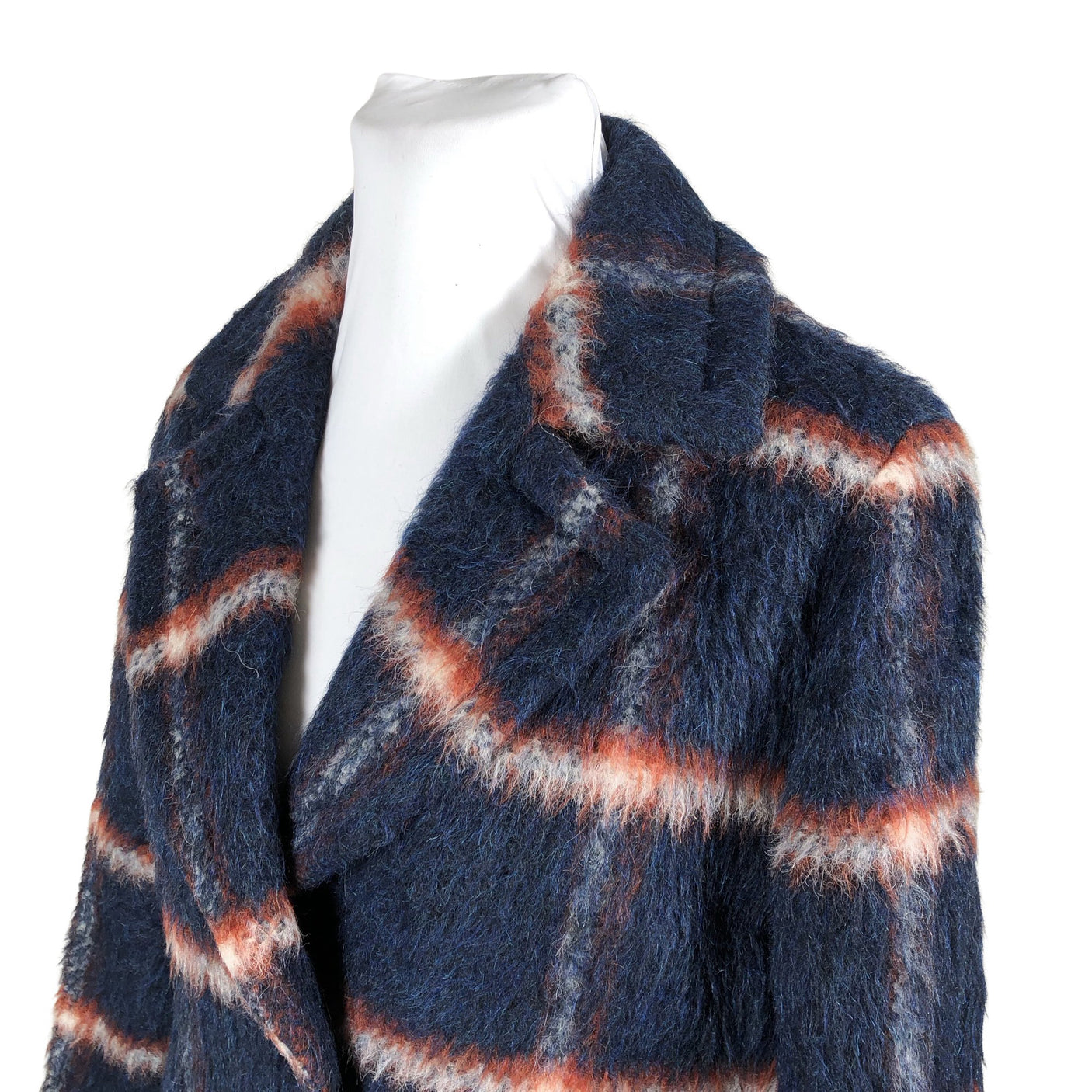 Unisex Sand - Wool coat, size 42 - Blue (3)