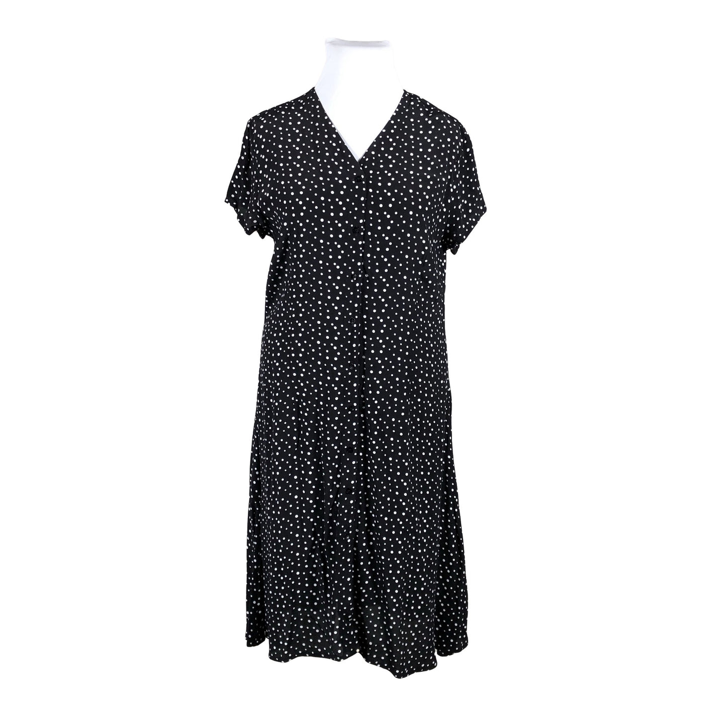 Unisex Nanso - Schiffon dress, size 44 - Black (1)