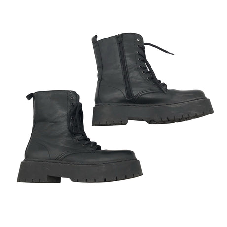 Unisex Bianco - Army boots, size 41 - Black ()