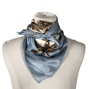 Unisex Anna Field - Scarf, size Midi - Light blue (1)