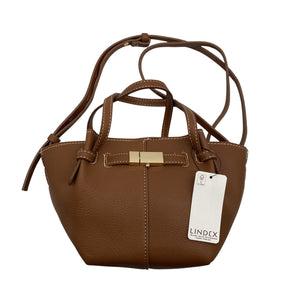 Unisex Lindex - Shoulder bag, size Midi - Brown (1)