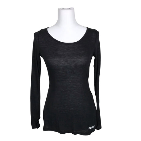 Unisex Gymshark - Sports shirt, long sleeve, size 38 - Black (2)