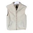 Unisex Soc - Fleece vest, size 122 - 128 - Natural white ()