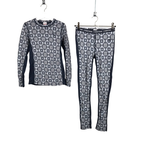 Unisex Kari Traa - Thermals, size 134 - 140 - Blue ()