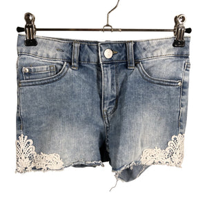 Unisex Lindex - Denim shorts, size 128 - 134 - Light blue (1)