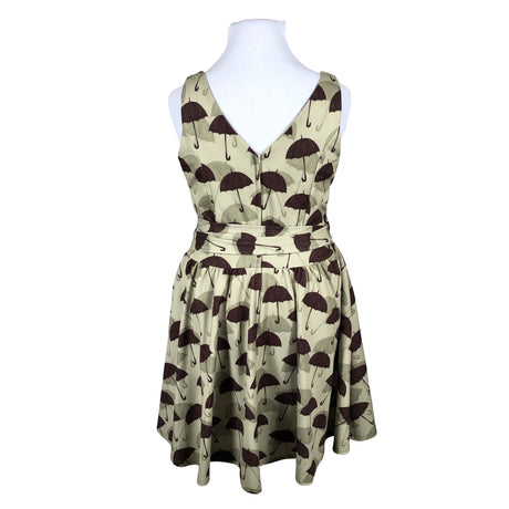 Unisex Lady Vintage - Tricot dress, size 42 - Green (2)