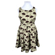 Unisex Lady Vintage - Tricot dress, size 42 - Green ()
