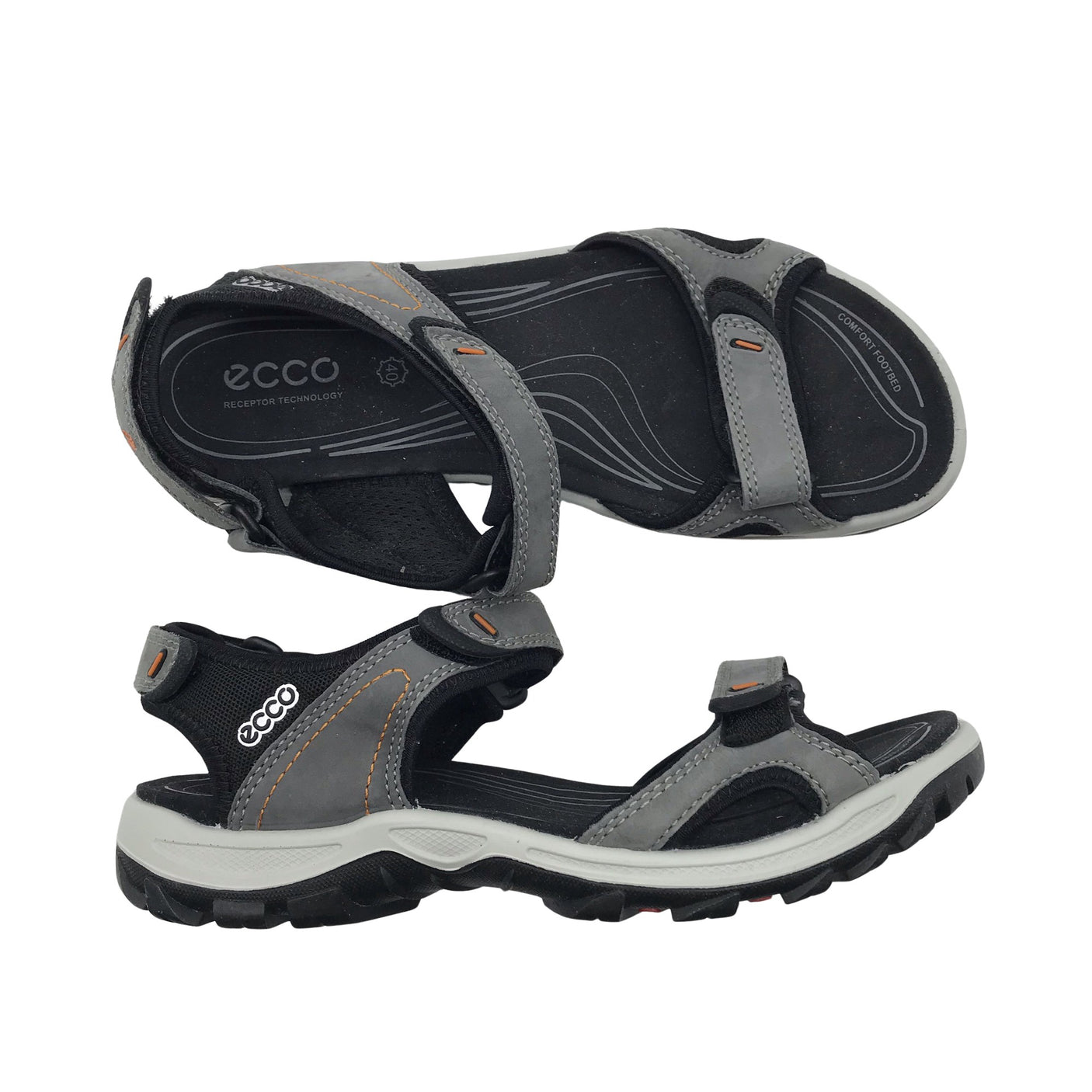 Unisex Ecco - Sandals, size 40 - Gray (1)