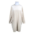 Unisex Ulla Popken - Sweatshirt tunic, size 50 - Beige ()