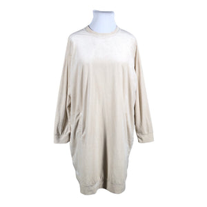 Unisex Ulla Popken - Sweatshirt tunic, size 50 - Beige (1)