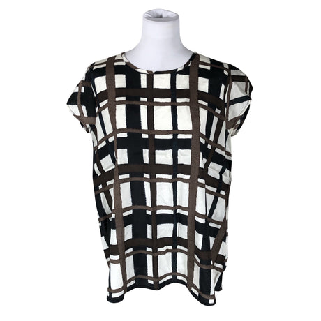 Unisex The Masai - Short-sleeved blouse, size 38 - Brown ()