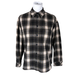 Unisex Marc O'Polo - Flannel shirt, size 36 - Brown (1)