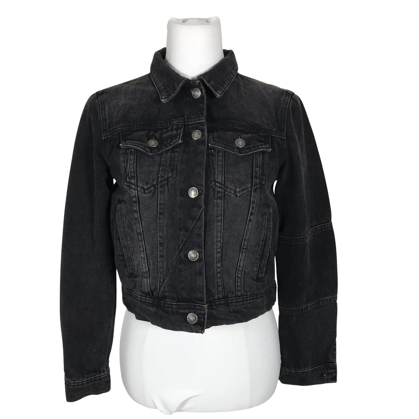 Unisex Free People - Denim jacket, size 34 - Black (3)