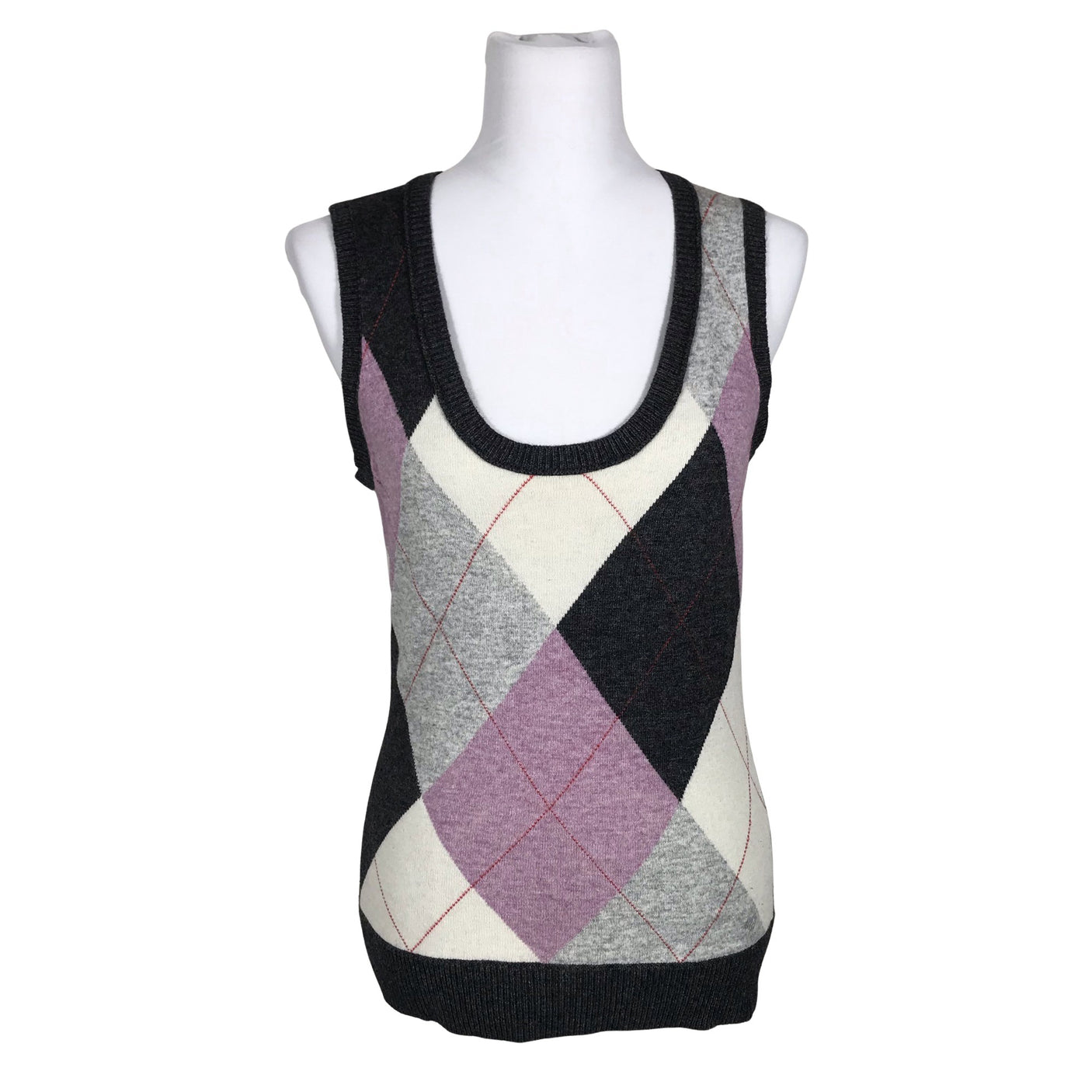 Unisex Esprit - Knit vest, size 40 - Gray (3)