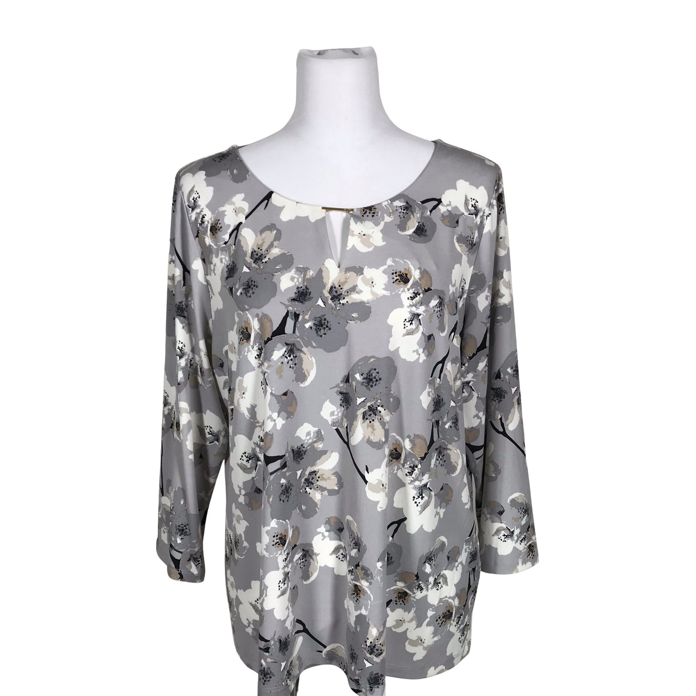 Unisex Calvin Klein - Tricot shirt, size 40 - Gray (1)