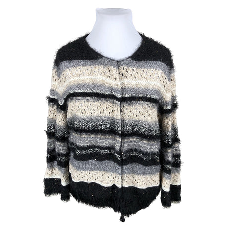 Unisex Ouì - Cardigan, size 46 - Black ()