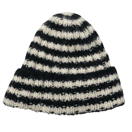 Unisex Handmade - Winter beanie, size 58 - 60 cm - Black ()