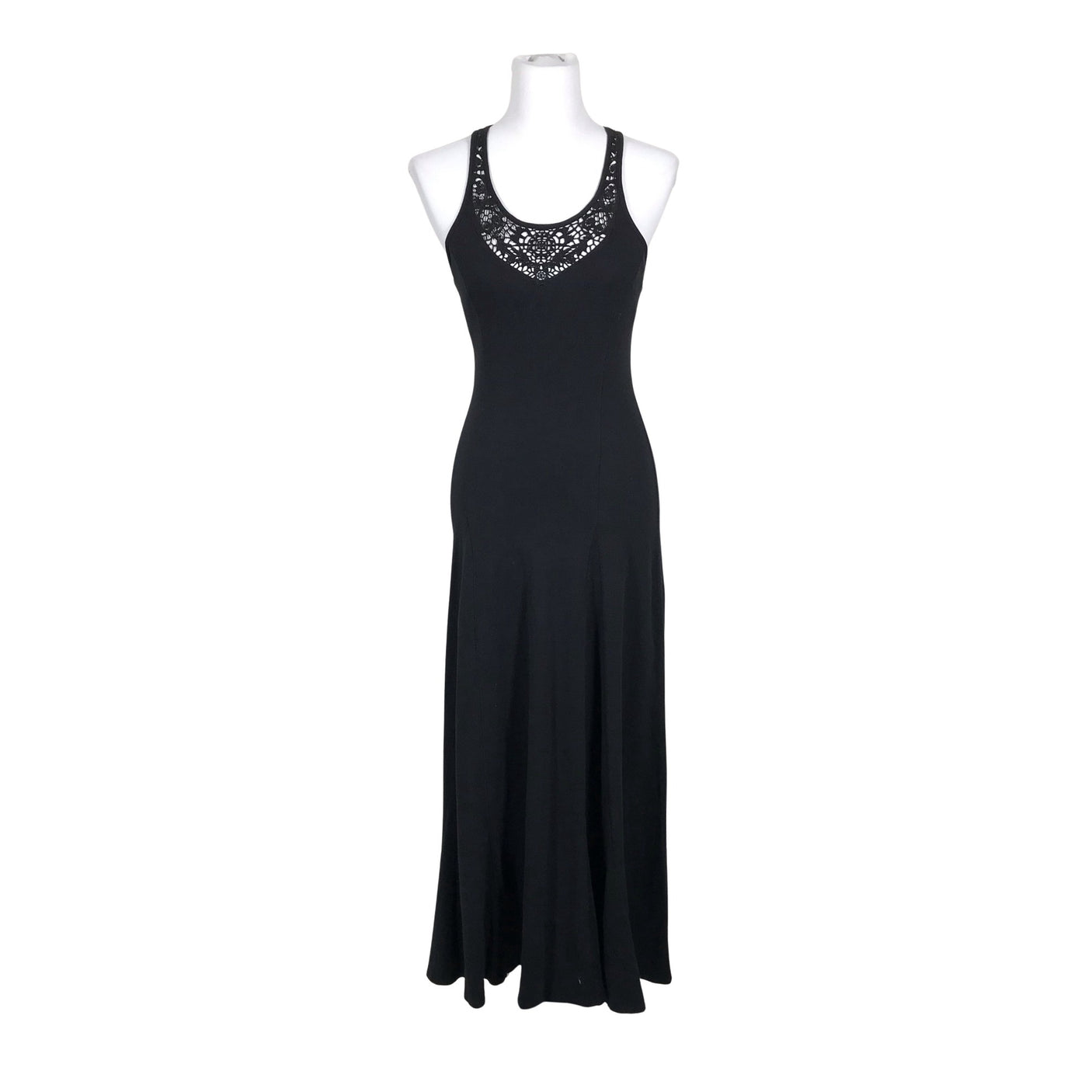 Unisex Ralph Lauren - Maxi dress, size 34 - Black (2)