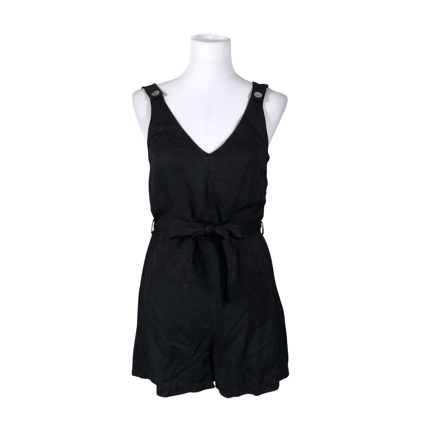 Unisex &Other Stories - Short overalls, size 34 - Black (1)
