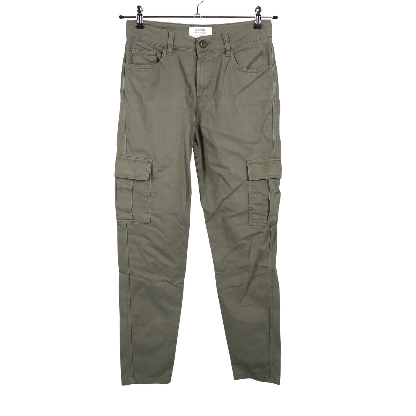 Unisex Miss Selfridge - Cargo pants, size 38 - Green (1)