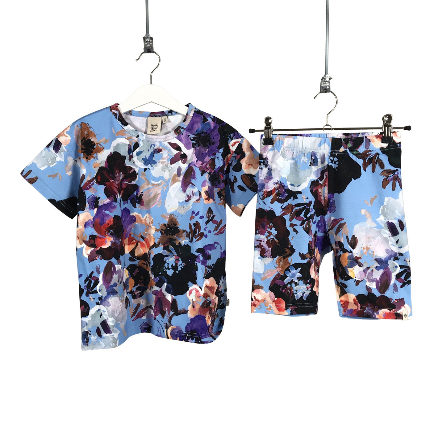 Unisex Kaiko - T-shirt, size 122 - 128 - Light blue (1)