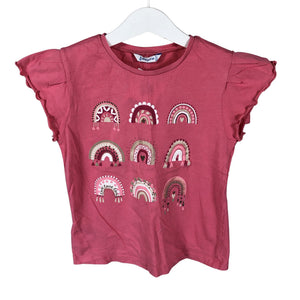 Unisex Mayoral - T-shirt, size 122 - 128 - Light pink (1)