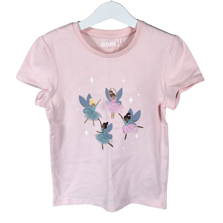 Unisex Bogi - T-shirt, size 128 - 134 - Light pink ()