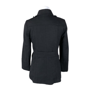Unisex Oasis - Wool coat, size 34 - Black (2)