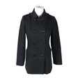Unisex Oasis - Wool coat, size 34 - Black ()