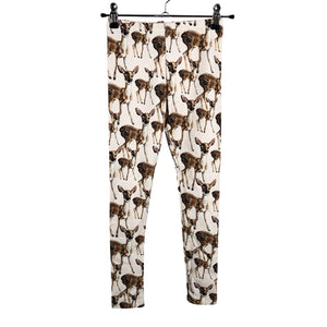 Unisex Metsola - Leggings, size 122 - 128 - Beige (1)