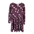 Unisex Mainio - Tricot dress, size 134 - 140 - Violet ()