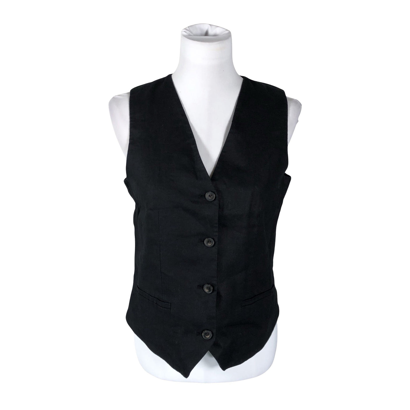 Unisex Benetton - Vest, size 36 - Black (1)
