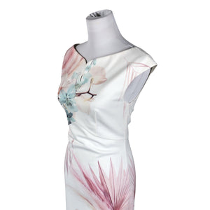 Unisex Ted Baker - Sheath dress, size 36 - White (3)