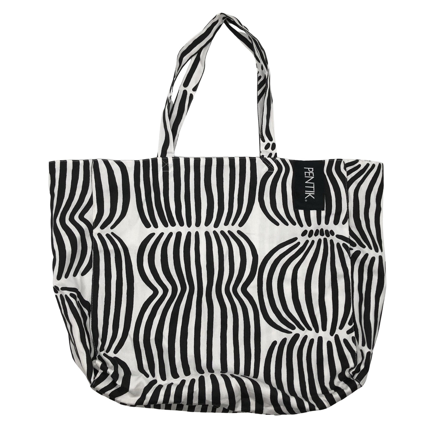 Unisex Pentik - Shopping bag, size Ei kokoa - White (1)