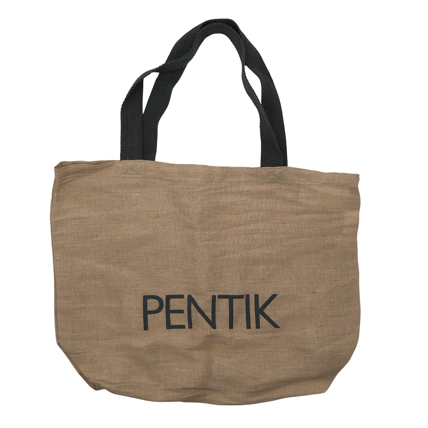 Unisex Pentik - Shopping bag, size Maxi - Beige (1)