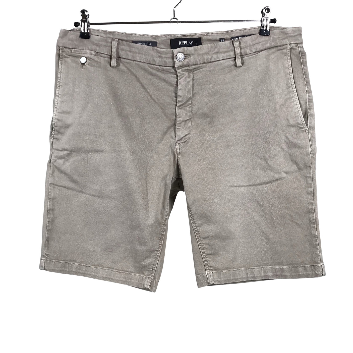 Unisex Replay - Denim shorts, size W38 - Beige (1)